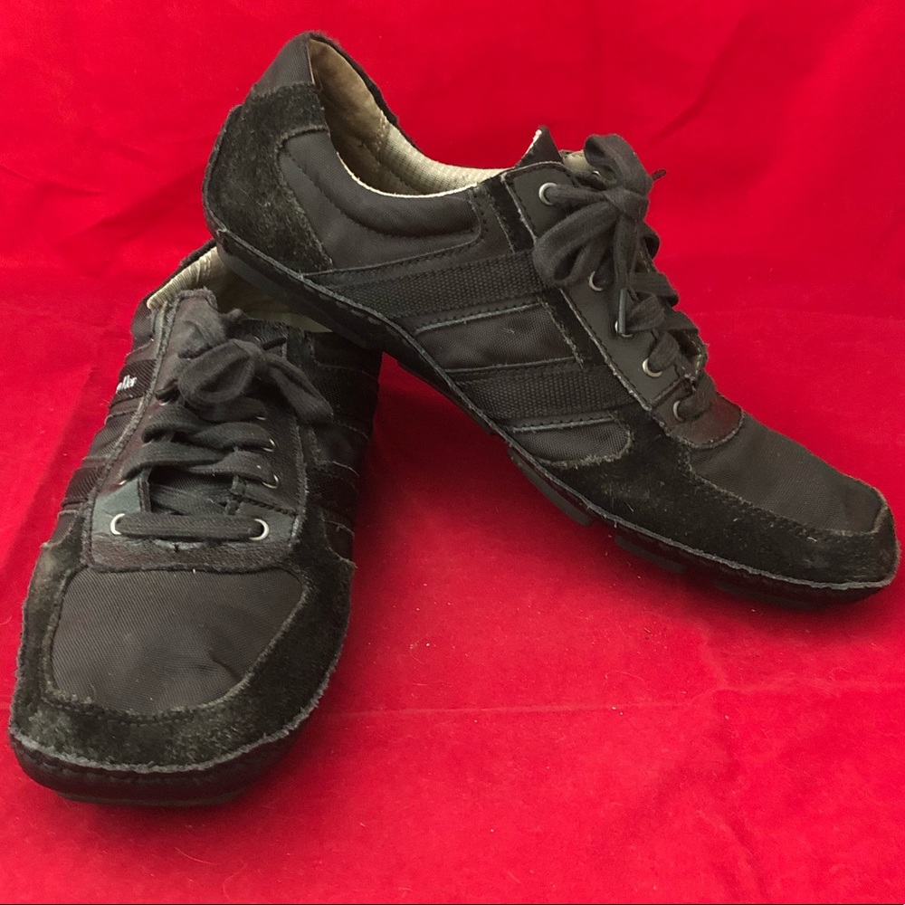 Calvin Klein Suede Black Shoes